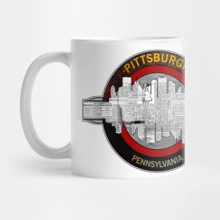 Pittsburgh Pennsylvania Tshirt Mug